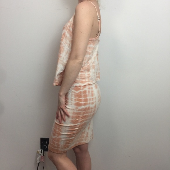 NWT Soft Joie The Izadora Orange Mini Tiered Dress - Picture 2 of 8